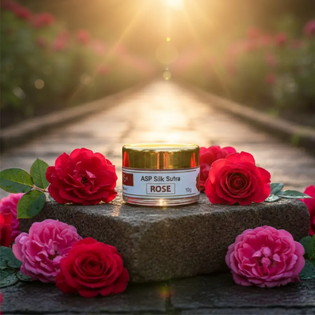 Asp Silk Sutra ROSE Lip balm SPF 15 (10 gm)