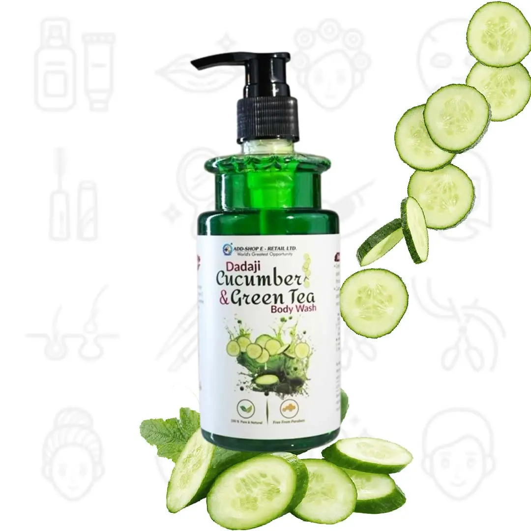 Dadaji cucumber & green tea Body wash